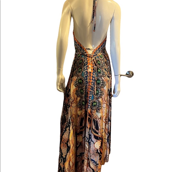 VENUS Colorful Hi-Low Backless Dress (M) NWOT - Picture 4 of 16